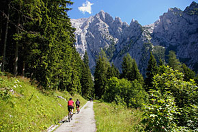 Biken auf der Berchtesgadener Panoramatour